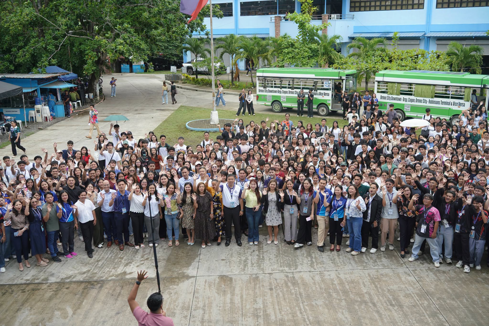 The City College of Ormoc successfully commenced its CCO Wednesday Welcome at the CCO Grounds