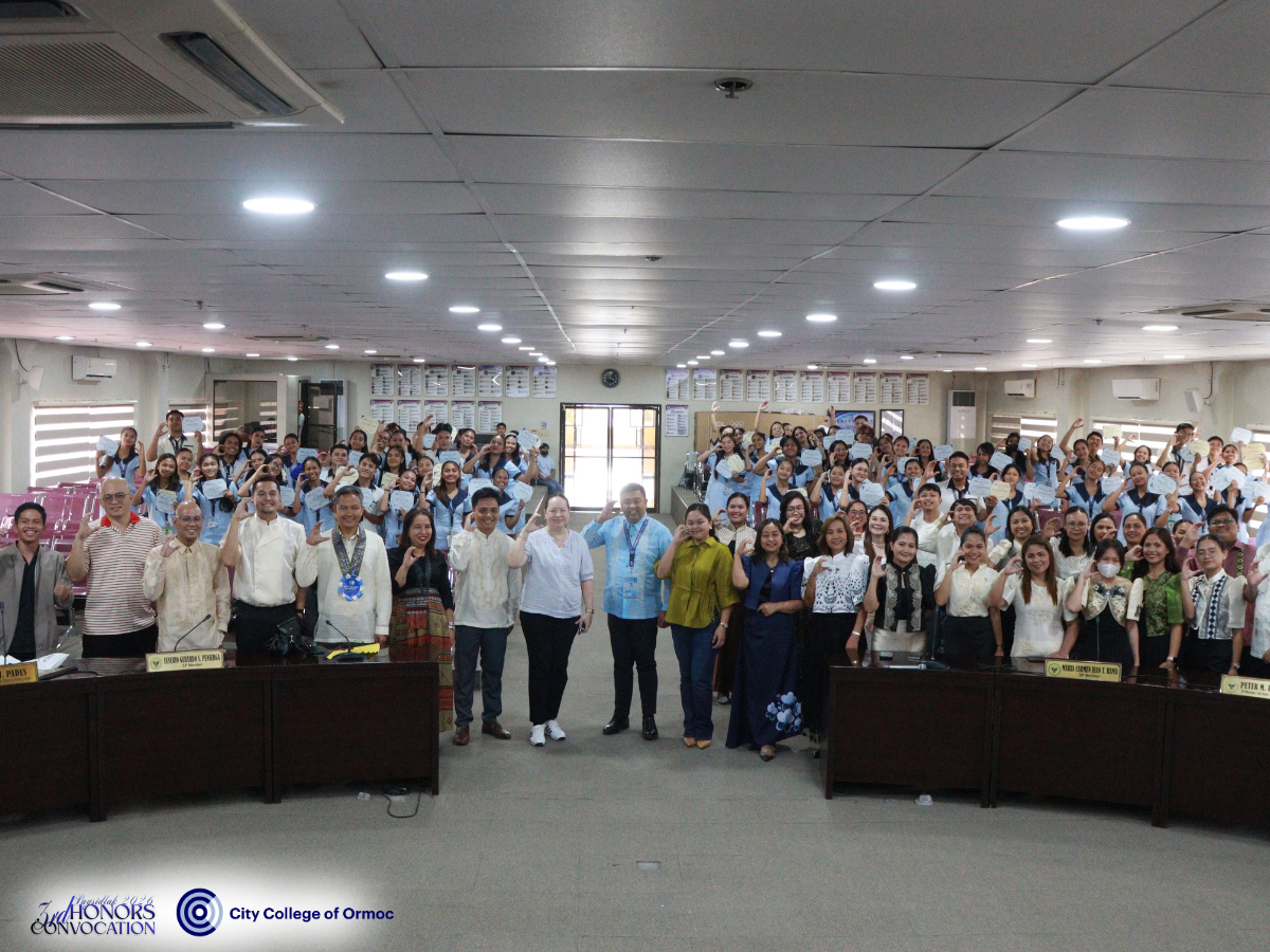 City College of Ormoc Conducted the 3rd Pagsidlak: Honors Convocation 2026